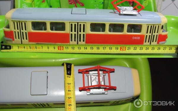 Игрушка Автопром Трамвай фото