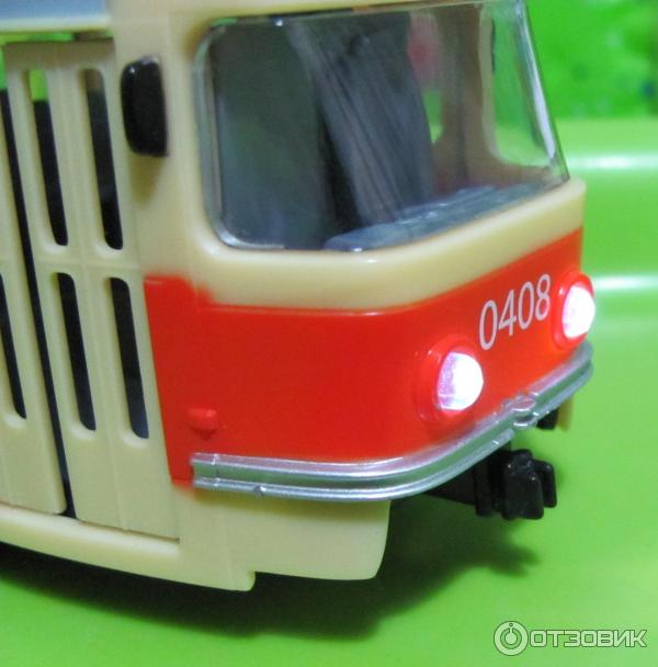 Игрушка Автопром Трамвай фото