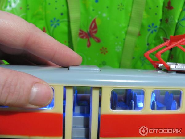 Игрушка Автопром Трамвай фото