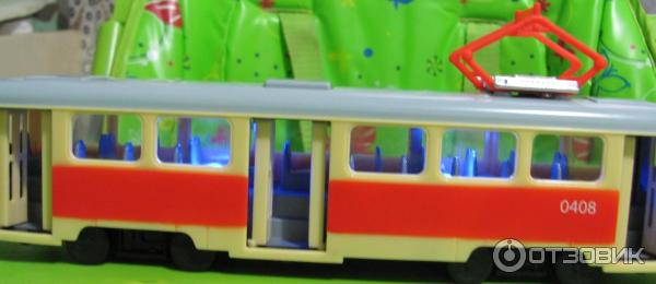 Игрушка Автопром Трамвай фото