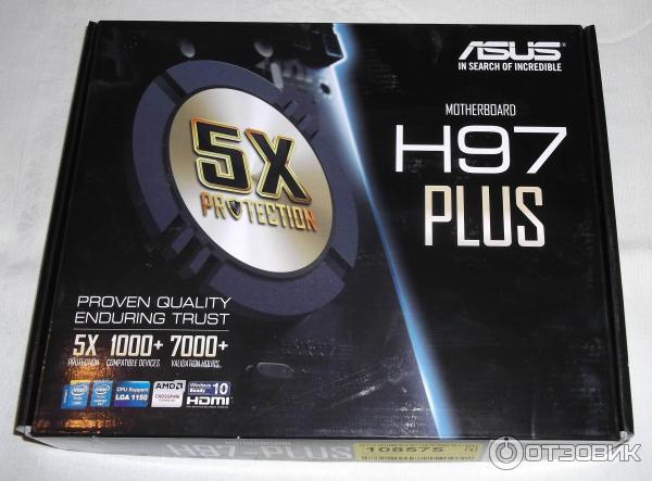 Материнская плата Asus H97-Plus