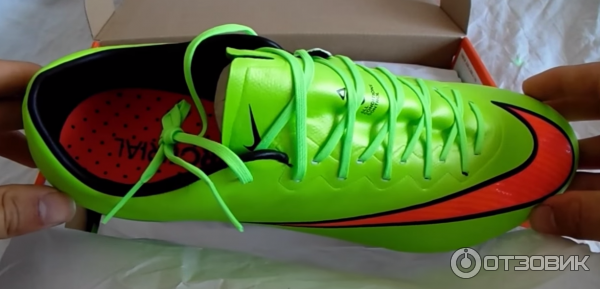 Футбольные Бутсы Nike Mercurial Vapor X FG green