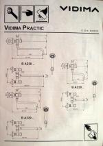 Смеситель для ванны Vidima "Practic" фото