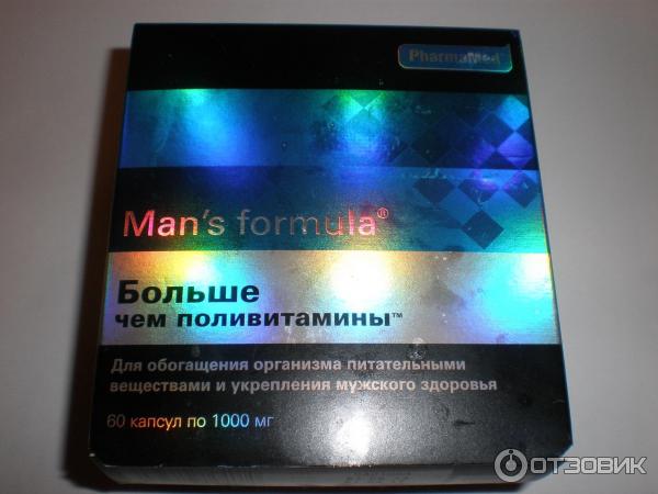 Витамины Pharmamed Man's formula фото