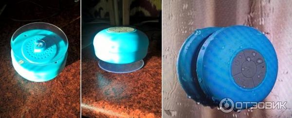 Водонепроницаемая блютуз гарнитура Waterproof Bluetooth Shower Speaker BST-06 фото