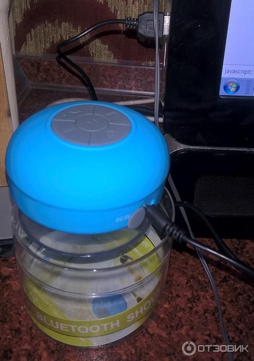 Водонепроницаемая блютуз гарнитура Waterproof Bluetooth Shower Speaker BST-06 фото