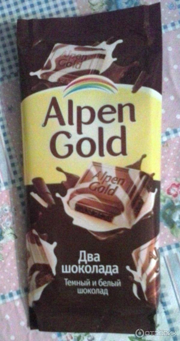 Альпен гольд два шоколада фото Отзыв о Шоколад Alpen Gold вкусный шоколад