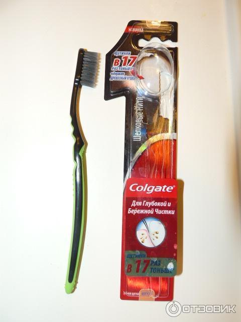 Зубная щетка Colgate Шелковые нити фото