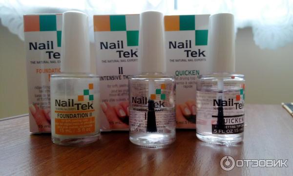 Лечебное базовое покрытие для ногтей Nail Tek Foundation II фото