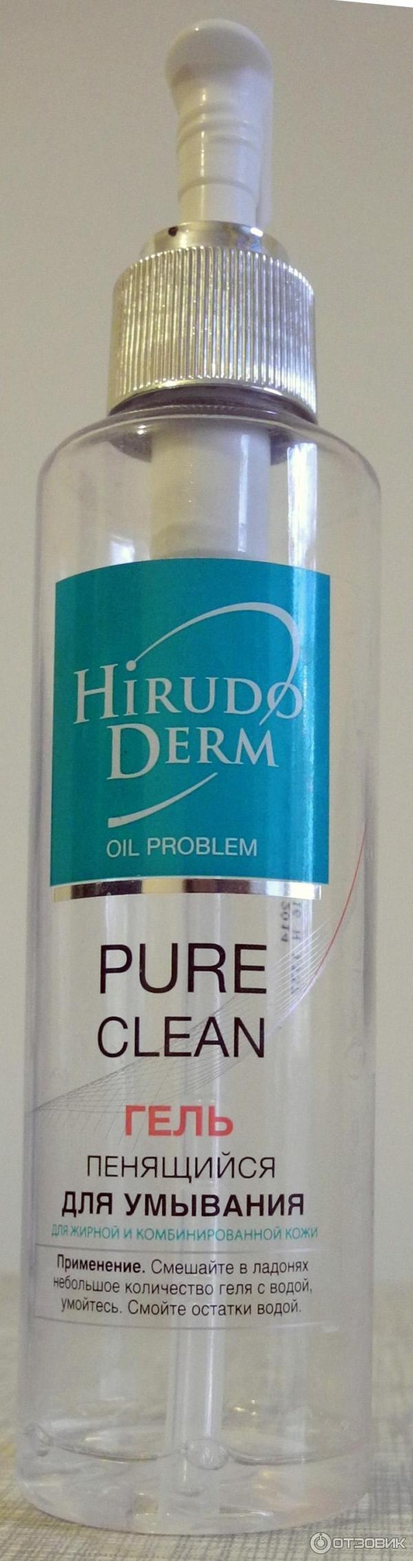 Гель пенящийся для умывания Hirudo Derm Oil Problem фото