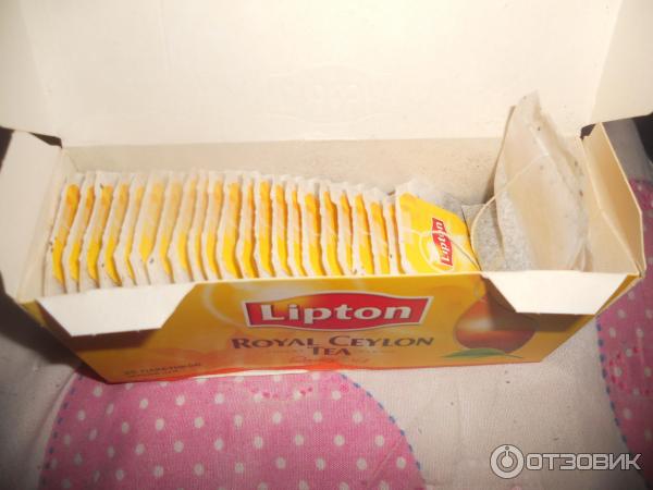 Lipton royal ceylon tea черный чай фото