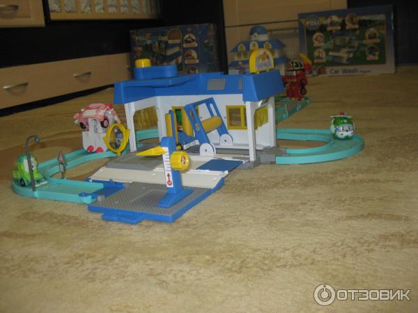 Отзыв о Мойка Silverlit "Robocar Poli" | Наш город для машинок Робокар ...
