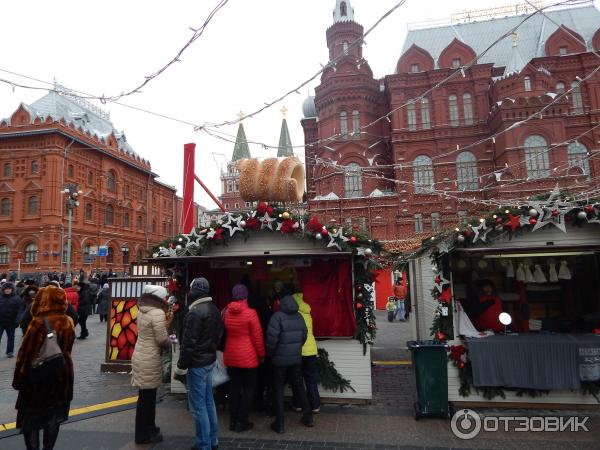 Рождественские ярмарки в Москве (Россия) фото