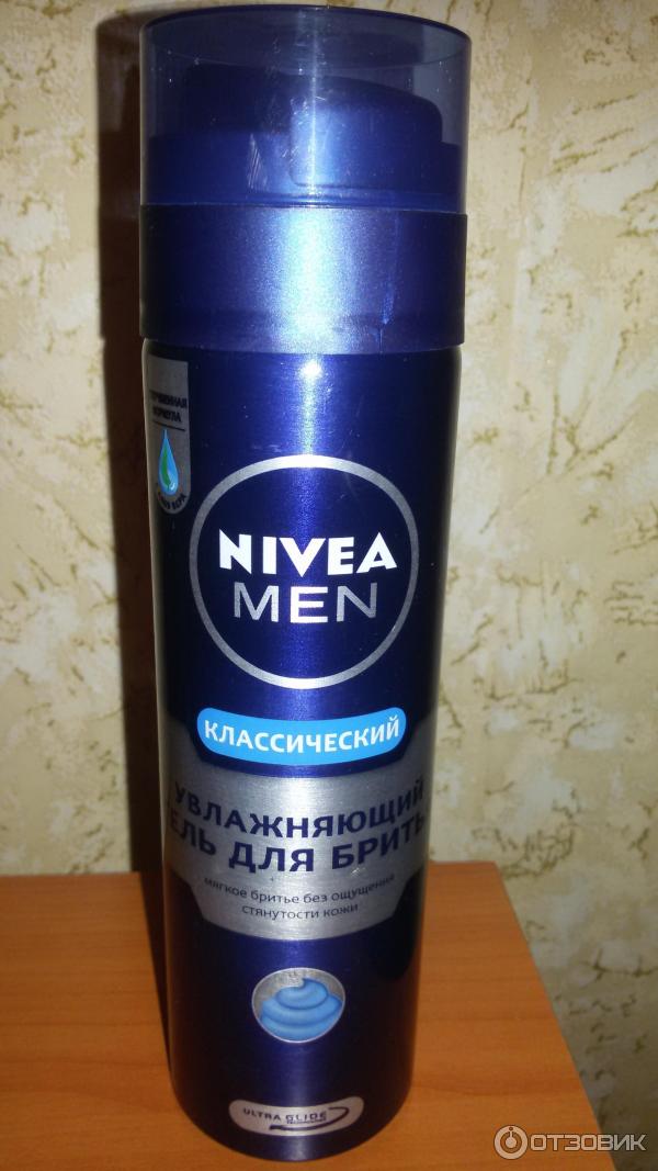 Гель для бритья Nivea for men увлажняющий фото