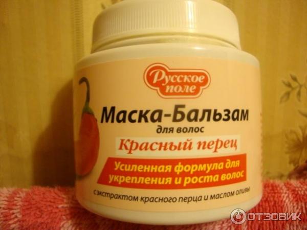 Маска-бальзам для волос Русское поле Красный перец фото