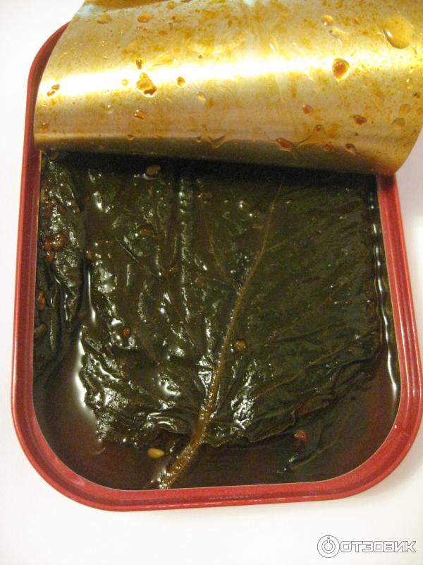 Кунжутные листья. Листья кунжута консервированные. Корейские консервы. Кунжутные листья в остром соусе.
