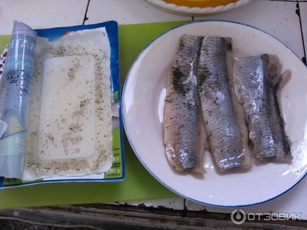 Филе сельди Санта Бремор Матиас свежая зелень фото