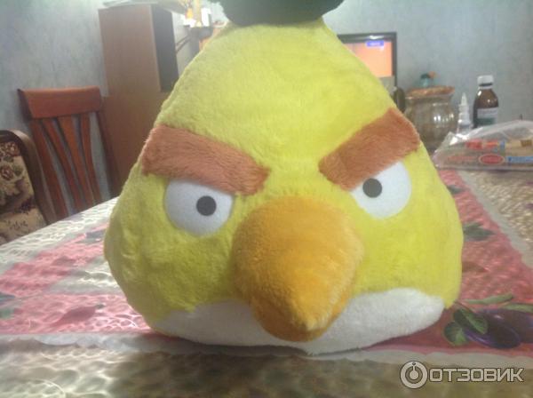 Плюшевые игрушки Angry birds фото