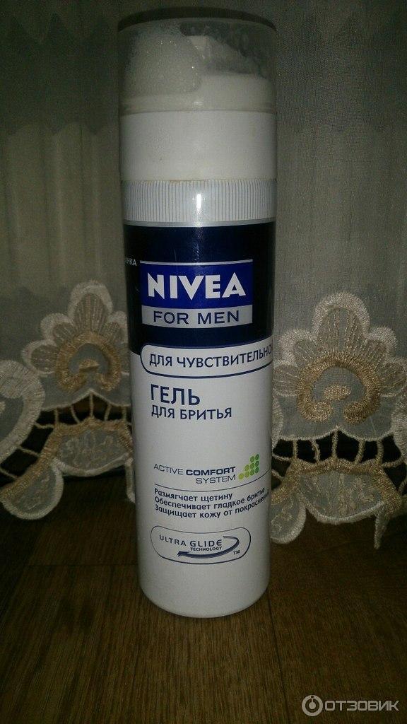 Пена для бритья Nivea for Men для чувствительной кожи фото