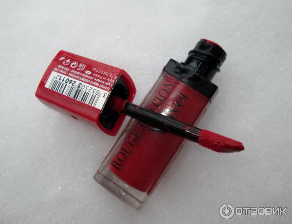 Жидкая матовая помада Bourjois Rouge Edition Velvet Lipstick