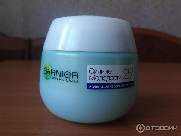 Крем для лица Garnier Сияние молодости 25+ ночной уход фото