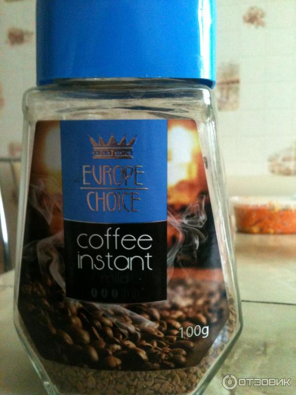 Кофе Europe Choice Coffe instant фото