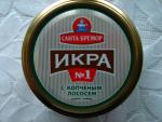 Икра деликатесная с копченым лососем "Санта-Бремор" № 1 фото