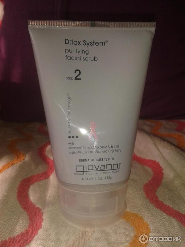 Скраб для лица Giovanni D:tox System Purifying Facial Scrub фото