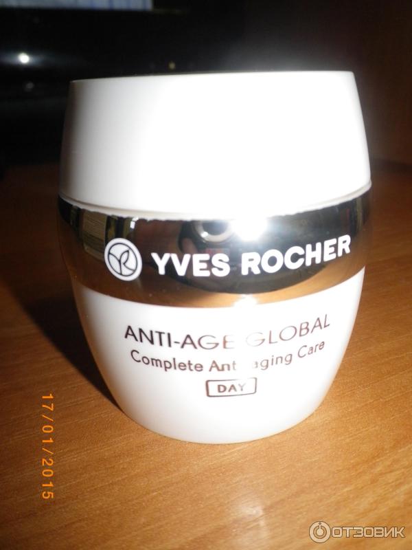 Дневной уход Yves Rocher Anti-Age Global Возрождение Молодости с Натуральными Растительными Клетками фото