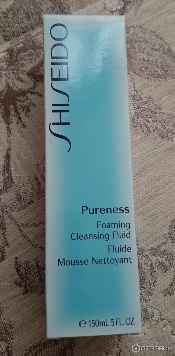 Очищающая пенка-флюид Shiseido Pureness Foaming Cleansing Fluid фото