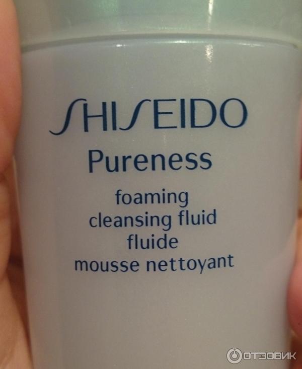 Очищающая пенка-флюид Shiseido Pureness Foaming Cleansing Fluid фото