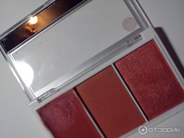 Набор румян для коррекции лица Malva Cosmetics Naked Flushed фото