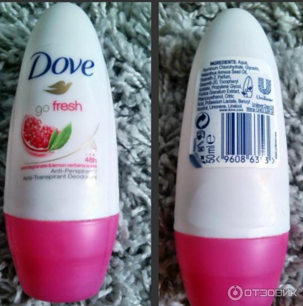 Шариковый антиперспирант Dove Go Fresh фото