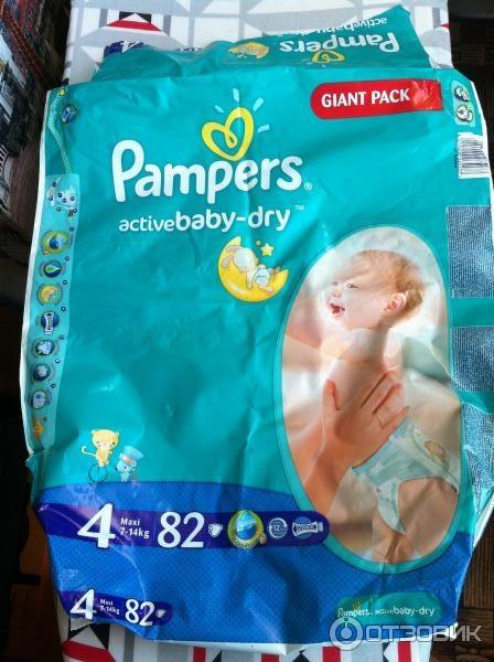 Подгузники Pampers Active Baby-Dry фото