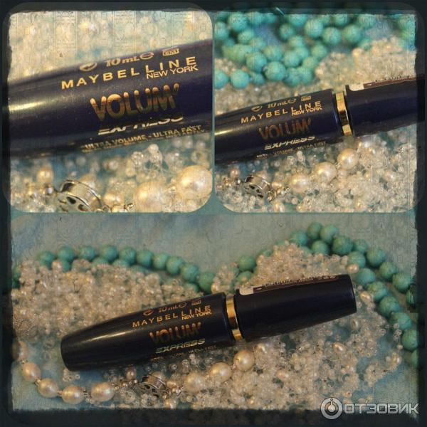 Тушь для ресниц Maybelline Volum Express Washable фото