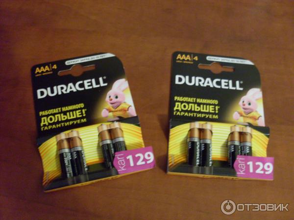 Батарейки Duracell AAA фото