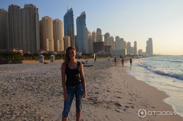 Пляж Jumeirah Beach Residence (ОАЭ, Дубай) фото