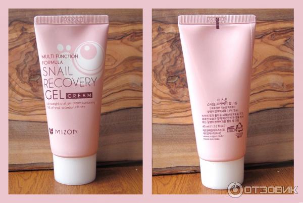 Крем-гель улиточный Mizon Snail Recovery Gel Cream фото