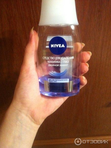 Средство для удаления макияжа с глаз Nivea Двойной эффект фото