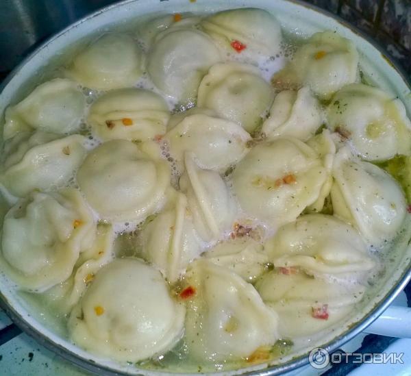 Пельмени Сибирская коллекция двулепные с мясом и грибами фото