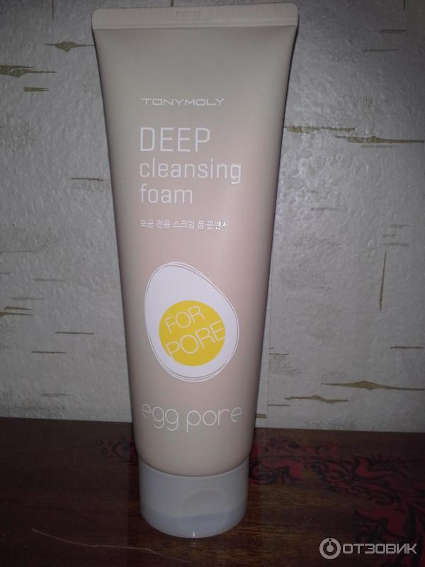 Пенка для умывания Tony Moly Egg Pore Deep Cleansing Foam фото