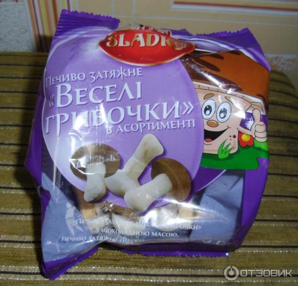 Печенье Sladko Веселые грибочки фото