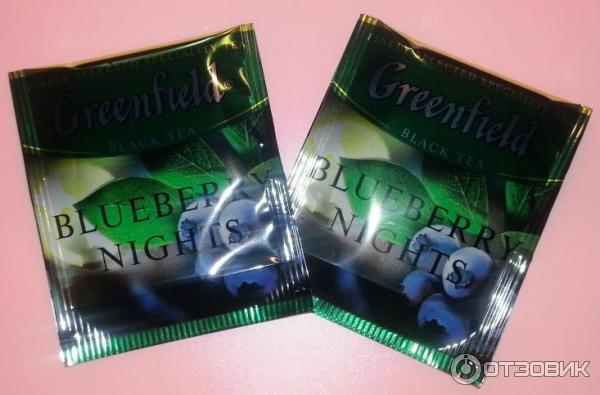 Чай Greenfield Blueberry Night фото