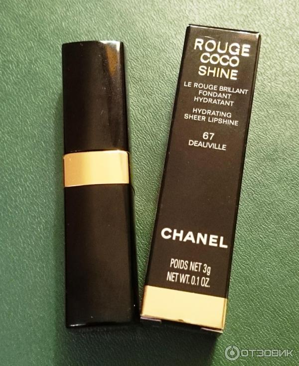 Губная помада Chanel Rouge Coco Shine фото