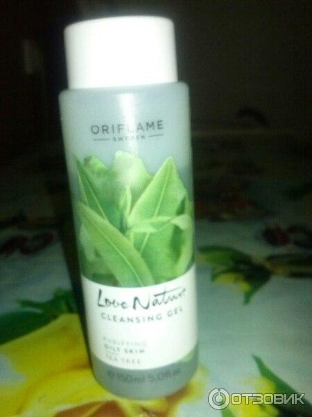 Очищающий гель для лица Oriflame Love Nature Чайное дерево фото