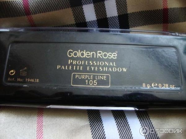 Тени Golden Rose Professional Palette Eyeshadow фото