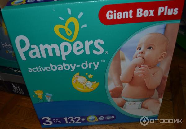 Подгузники Pampers Active Baby-Dry фото