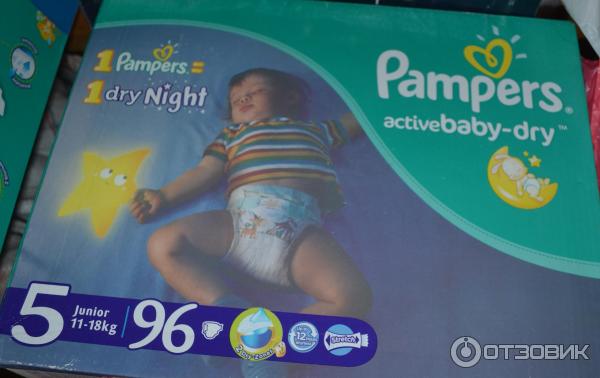 Подгузники Pampers Active Baby-Dry фото