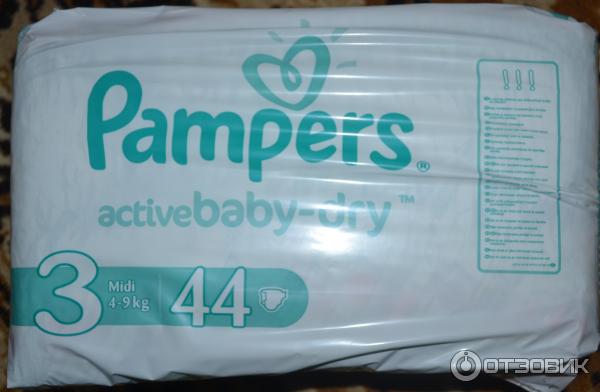 Подгузники Pampers Active Baby-Dry фото