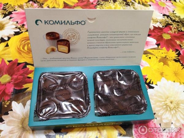 Шоколадные конфеты Комильфо Chocolate Sweet Кешью фото